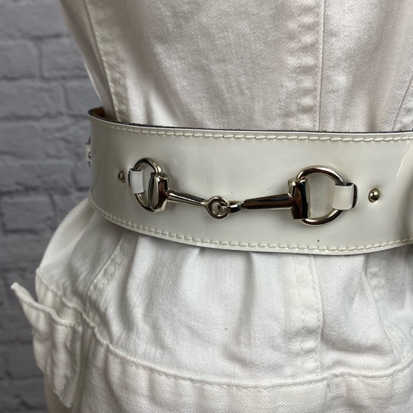 Bonwitt Teller Vintage Patent Leather Belt - Picture 4 of 11